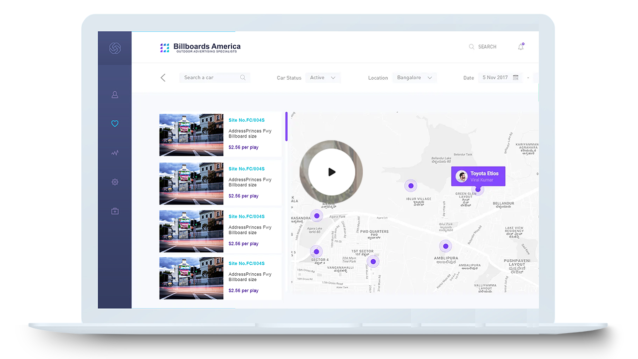 Billboard Search Map